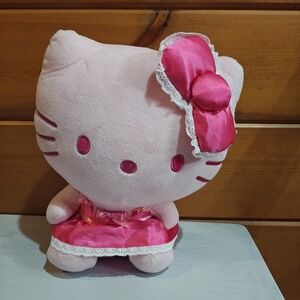 Hello Kitty and Friends, Hello Kitty 12" Inch Pink Monochrome Plush Valentines